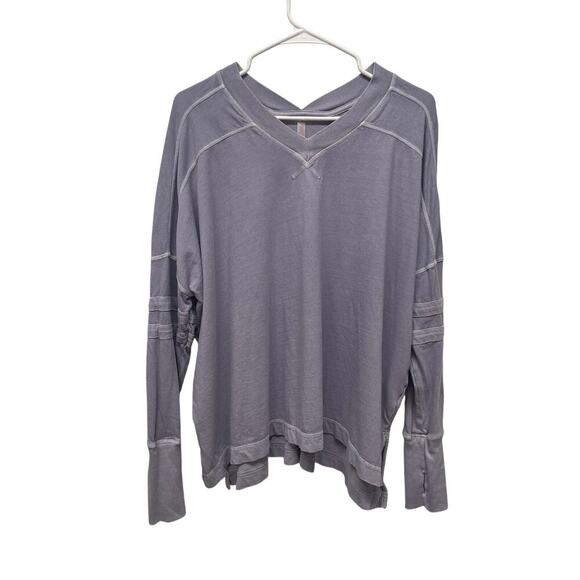 Free People Movement Free People All Star Layer long sleeve purple Small - Picture 1 of 9